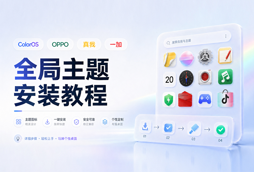 ColorOS·全局主题安装-欢喜的圈子